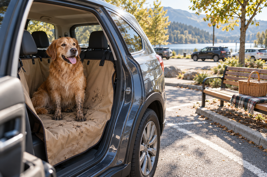 How to Keep Muddy Dog Walks From Ruining Your Back Seat
