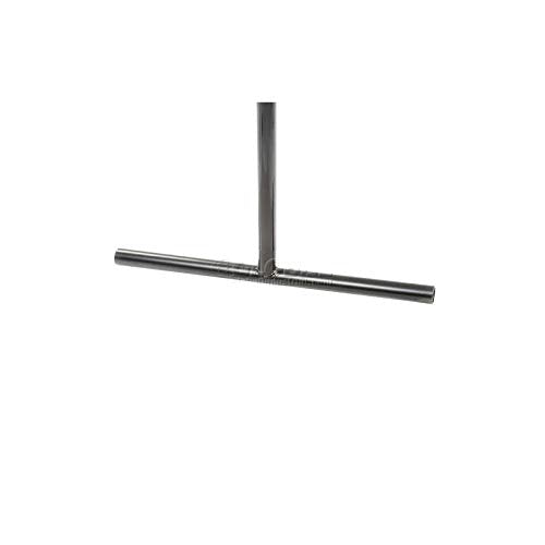 Global Industrial 68" L Wave Bike Rack, Free Standing, 7-Bike Capacity, Powder Coated Steel, Black, Commercial Bike Rack for Stores, Parks, Schools and More