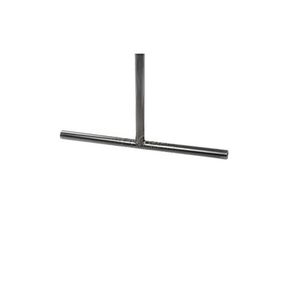 Global Industrial 68" L Wave Bike Rack, Free Standing, 7-Bike Capacity, Powder Coated Steel, Black, Commercial Bike Rack for Stores, Parks, Schools and More