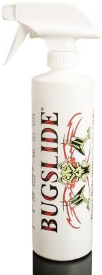 BugSlide Bug Remover Spray – All Purpose Car Cleaner & Detailer, For Vehicle Interior & Exterior Use, Shines, Degreases, Polishes, Wipes Away Bugs on Plastic, Metal,Glass, Windows, Mirrors, 16 oz