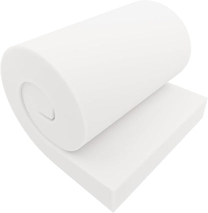 GoTo Foam 6" Height x 24" Width x 72" Length 44ILD (Firm) Upholstery Cushion Made in USA