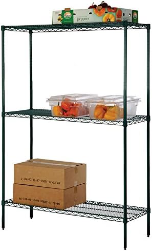 Omega 30" Deep x 72" Wide x 74" High 3 Tier Freezer Starter Shelving Unit