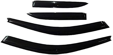 Wind Deflector Compatible with 1997-2001 Toyota Camry Smoke Sun/Rain Guard Window Visors 94856