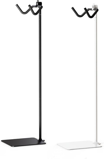 Rcool Carbon Steel Bike Stand,Adjustable 24-51in,Home Garage Parking Rack,Stable Anti-Slip,Durable Install,Frame Protection,Space-Saving，Black