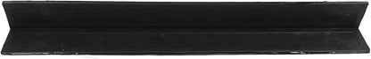 Garage Wall Protector Rubber Wall Corner Guard for Parking Garages, 80cm Long Wall Corner Protector (Black)