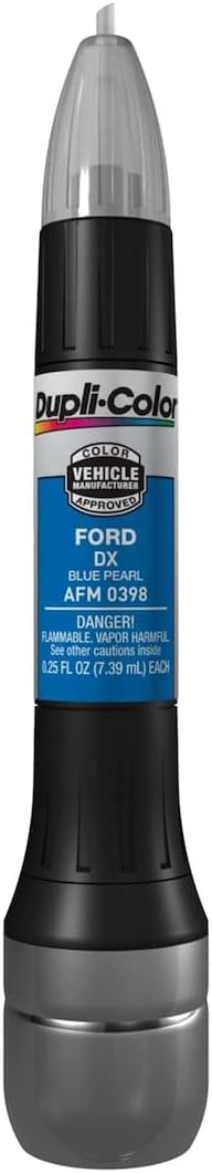 Dupli-Color AFM0398 Scratch Fix All-In-1 Exact-Match Automotive Touch-Up Paint – Ford Blue Pearl – 0.25 oz. Paint Pen, 0.5 Fl Oz (Pack of 1)