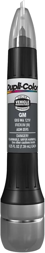 Dupli-Color EAGM05950 Scratch Fix All-In-1 Exact-Match Automotive Touch-Up Paint – General Motors Iridium – 0.25 oz. Paint Pen