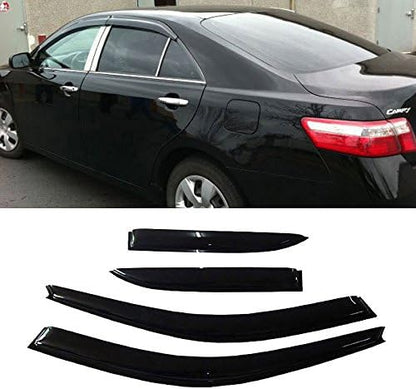 Wind Deflector Compatible with 1997-2001 Toyota Camry Smoke Sun/Rain Guard Window Visors 94856