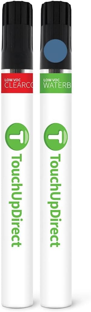 TouchUpDirect 1L6 Storm Cloud Compatible with Toyota Exact Match Touch Up Paint Brush - Essential Kit