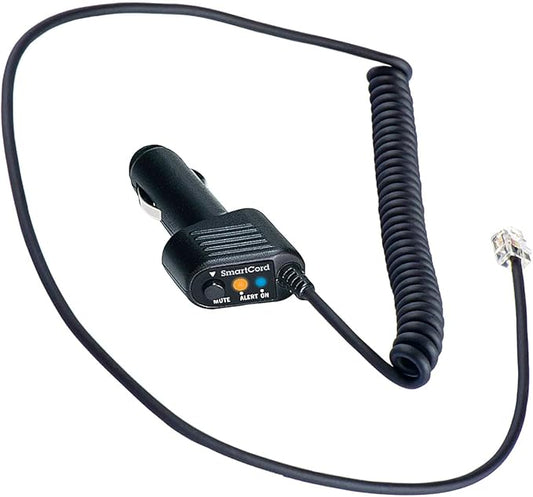 Escort Radar Detector SmartCord Coiled Wire for Redline 360c, MAX 360/c MKII, 3, 4, MAXcam 360c and Additional Models