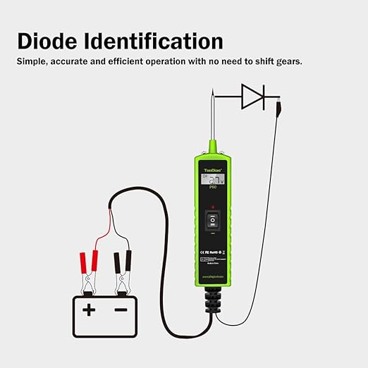 12 Volt Test Light Automotive, Power Circuit Probe Kit, 6V - 24V Car Fuse Tester, Voltage Tester 0.3v-70v, AC DC Outlet Tester, Automotive Short Circuit Finder, P60