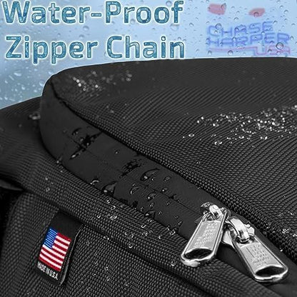 409M Magnetic Tank Bag - Water-Resistant, Tear-Resistant, Industrial Grade Ballistic Nylon with Anti-Scratch Rubberized Polymer Bottom, Super Strong Neodymium Magnets
