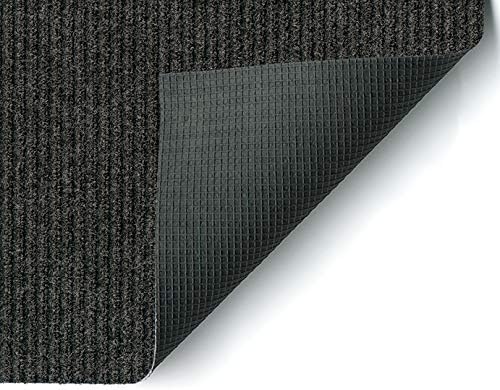 KOECKRITZ Heavy Duty Durable All Weather Indoor/Outdoor Non Slip Entrance Mat Rugs and Runners for Office Business Building Home Garage Front Door (6' x 10', Charcoal)
