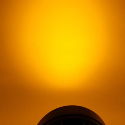 27W Spot Amber Yellow Round Work LED Light Fog Offroad Off Road Lights Driving Lamp Waterproof for Hunting Pickup UTV Truck Car Boat SUV Boat 4WD ATV 12V 24V 4x4 Tractor Motorcycle（2pcs）