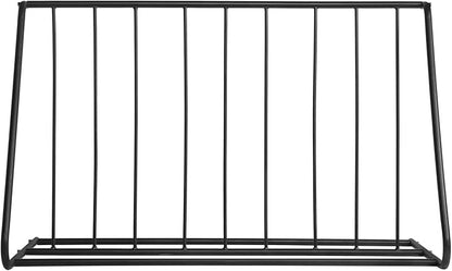 MyGift Large Metal Double-Sided Grid Bike Rack Stand, Freestanding Bicycle Storage Holder for Garage or Outdoor Parking with 6-Bicycle Capacity
