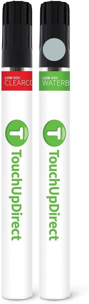 TouchUpDirect 8R5 Blue Mirage Metallic Compatible with Toyota Exact Match Touch Up Paint Brush - Essential Kit