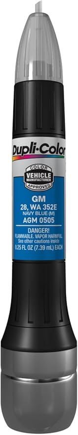 Dupli-Color AGM0505 Scratch Fix All-In-1 Exact-Match Automotive Touch-Up Paint – General Motors Navy Blue – 0.25 oz. Paint Pen