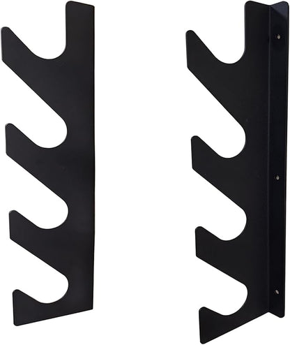 Wall Mount Garden Storage Tool Organizer, Heavy Duty Shed Tool Organizer for Shovels and Rakes, Tool Rack for Garage Organization & Storage, Holds 150 lbs Black