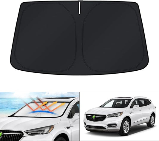 KUST Windshield Sun Shade for Buick Encore GX Accessories 2020-2025 2026 Sunshade Window Sun Visor Protector Foldable Blocks UV Rays Keep Your Car Cooler
