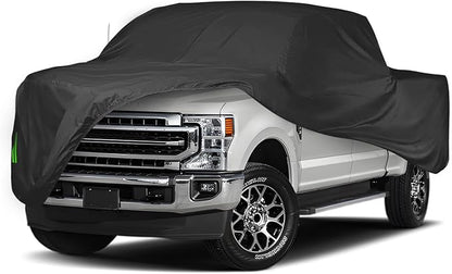 Proadsy 2025 Upgrade Car Cover for 2017-2025 Ford Super Duty F-250 Regular Cab 8 ft Bed All-Weather Windproof Waterproof UV Protection Defense Against Rain Snow Dust Sun Outdoor Truck Cover