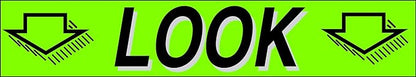 Ez-line Vinyl Windshield Stickers 3 Dozen 15 Inch Chartreuse Slogan Dealership Pro Pack for Car Lots (EZ115-Pack5)