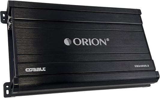 Orion Cobalt Series CBA4500.2 High Efficiency 2-Channel Class A/B Amplifier for Car Audio Stereo - 4500W Output, 2/4 Ohm Stable, Adjustable Low/High Pass, Bass Boost, MOSFET Power Supply