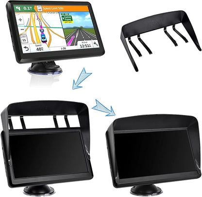Car GPS Navigation GPS Navigation for Truck & RV & Car, Driver Alerts, Turn-by-Turn Directions, 2025 Map with Free UpdateMap