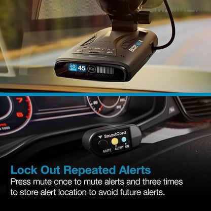 Escort Cobra Official Radar Detector SmartCord Directwire with Blue Light for MAX 360, MAX 360c, IX, IXc, 9500 IX, MAX II, MAX 3, MAX 4, MAX 360c MKII, MAX 360 MKII, MAXcam 360c & Additional Models
