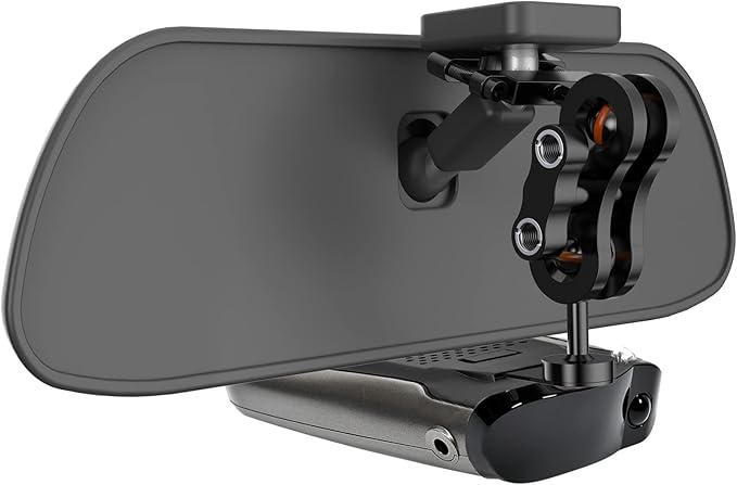 Radar Detector Mount, Aluminum Rearview Mirror Rod Radar Bracket,for Cobra iRadar ESD SPX RAD 480i 450 380 7800BT Radar Detector