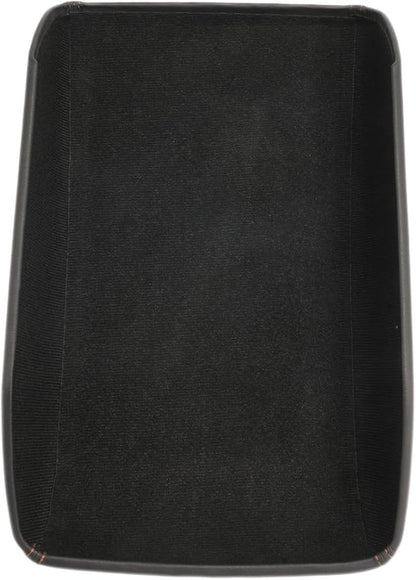 SXCY for 2025 2026 Forester Armrest Cover for Subaru Forester 2025 Accessories 2025 2026 Forester Center Console Cover 2025 2026 Forester Middle Console Cover (Black Leatherette Brown Line ABS Cover)