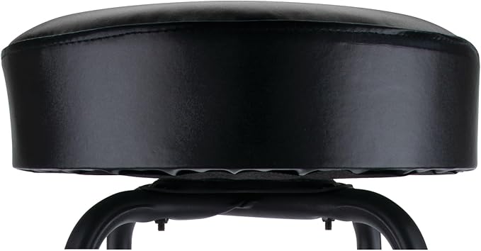 Performance Tool W85010 Swivel Seat Bar Stool for Mechanic Garages and Workshops, Black, 0.6x9.8x5.8-Inches
