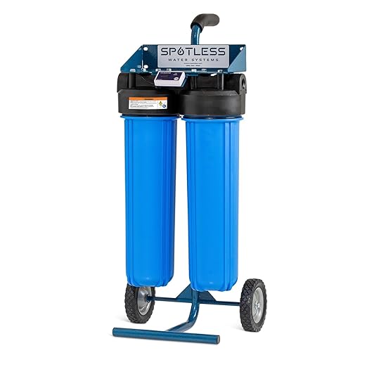 CR Spotless Water Systems - DIC-20 Simplest RV & Car Wash System, Rinse Works for All Vehicles, Motorcycles, Bikes, Boats, Planes, Yachts, Deionized Towel Drying Eliminated, 1 Pack
