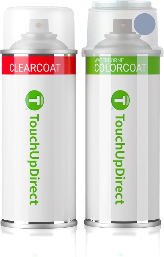 TouchUpDirect 1K5 Moon Dust Compatible with Toyota Exact Match Touch Up Paint Aerosol - Essential Kit