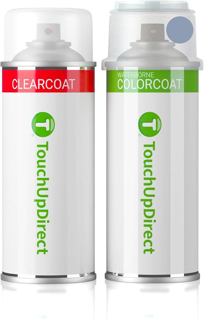 TouchUpDirect 1K5 Moon Dust Compatible with Toyota Exact Match Touch Up Paint Aerosol - Essential Kit
