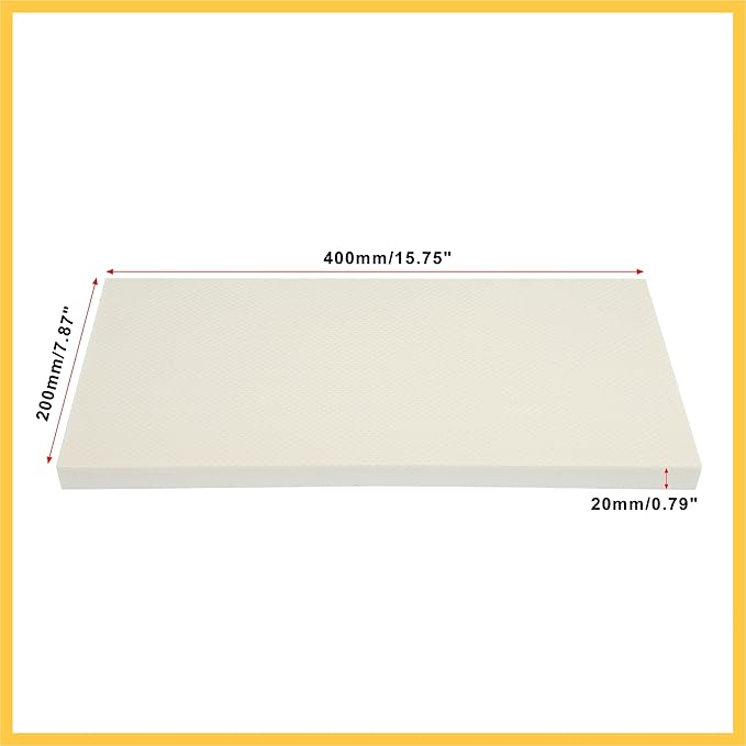 400x200x20mm 4pcs Car Garage Wall Guard Door Bumper Protector Anti Collision Water Resistance White Auto Replacement Parts