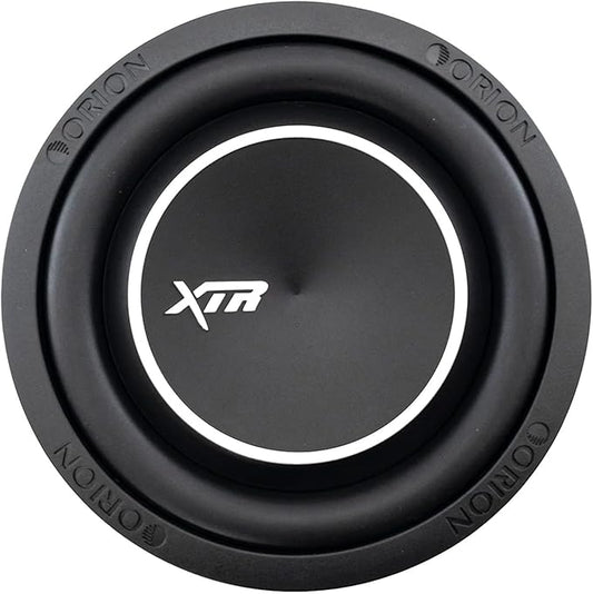 Orion XTR Series XTR8SWD2 Free Air Slim Shallow Mount 8” Car Subwoofer, 1200W Max Power, 300W RMS, Dual 2 Ohm, UV Coated Cone, NBR Surround – OEM Sub Replacement Compact for Lexus, BMW, Nissan, & More