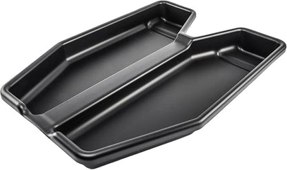 JEGS Engine Stand Drip Tray | Made In USA | Black Plastic Construction | Fits Most Upright Center Leg Engine Stands