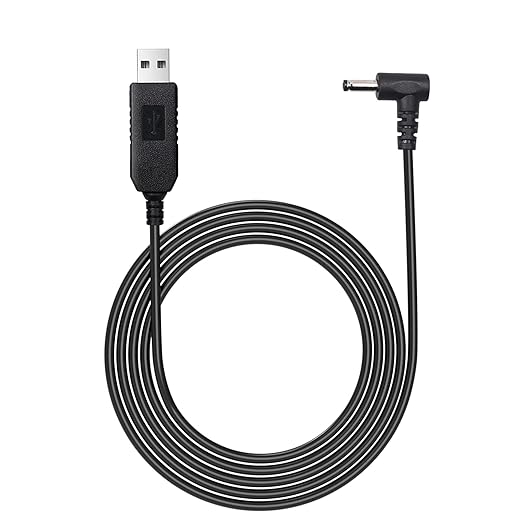 USB to DC3.5 Radar Detector Power Cable,USB C 5V-12V Power Cord Compatible with Cobra RAD 480i,350,380,Uniden DFR1,DFR3,DFR5,Whistler & Radenso Radar Detectors