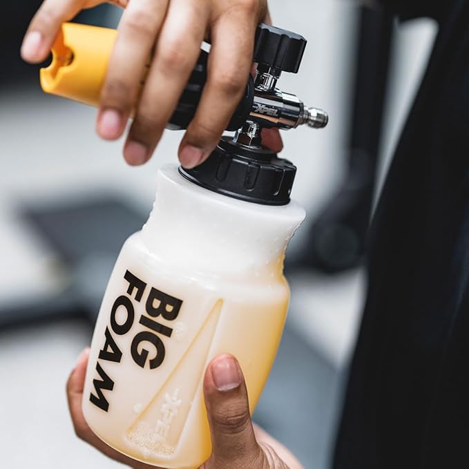 XPEL Big Foam Premium Foam Cannon - Eco-Friendly Efficient Car Detailing - Safe for Paint, Wax, Clear Coat, and Ceramic Coatings, Compatible Foam Soap