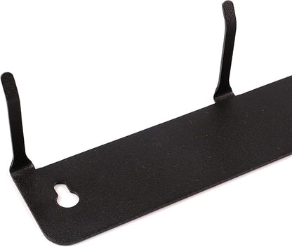 Maxshine Universal Detailing Brush Hanger - 6 Organizer Hooks, Lightweight Wall-Mounted Design for Auto Detailing Supplies, Ideal for Garage & Mobile Use (Logo, 2, Count)