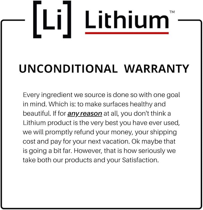 Lithium Hide Rehab Car Leather Cleaner and Conditioner - All Natural Premium Leather Conditioner for Car Interiors - Hydrates, Moisturizes, and Protects Leather - Leather Restorer (16 Ounce)