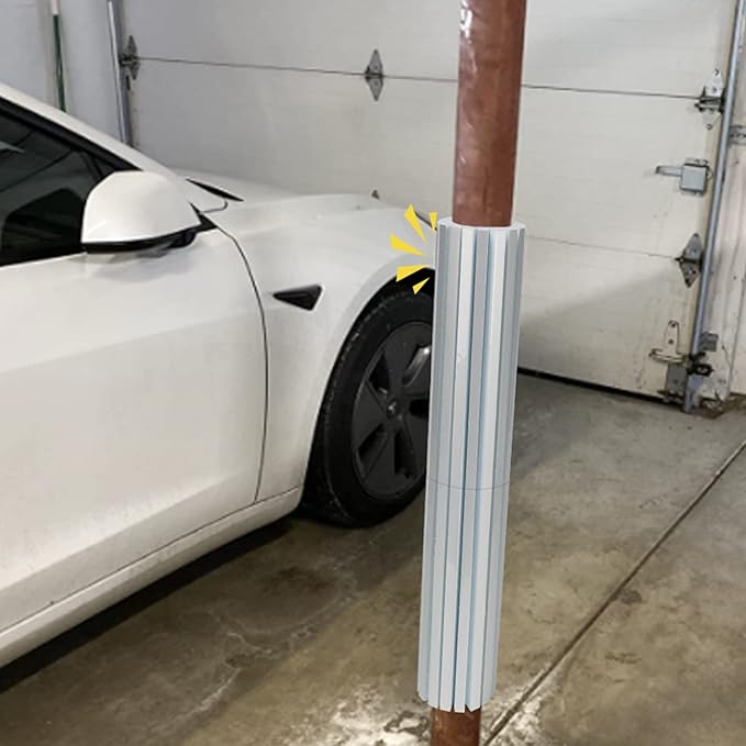 Garage Wall Protector Foam Wall Column Guard for Parking Garages - Wall Edge Protector Protect Your Car - Garage Column Edge and Bumpers Guards