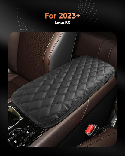 CDEFG for 2023-2025 Lexus RX 350/350h/ 450h+/ 500h F Sport Center Console Cover Armrest Box Cover for RX350 RX350h RX450h RX500h 2023 2024 2025 Accessories Console Arm Rest Protector
