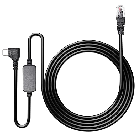 USB-C to RJ11 Plug Cable,Radar Detector Cable for Uniden R1 R3 R7 Escort MAX360 Beltronics Cobra Passport 9500i Radenso XP etc(9.84FT)