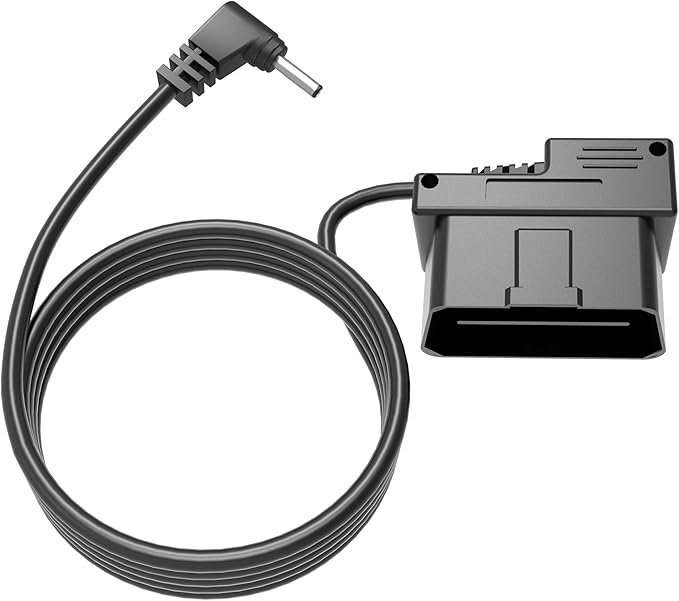 OBD Power Cable for Radar Detector,OBD to DC3.5 Radar Detector Cord,OBDII Charger Cable, Compatible with Cobr 380 480i Unide DFR1 Radenso Whistler 78se Cr97 etc Detector