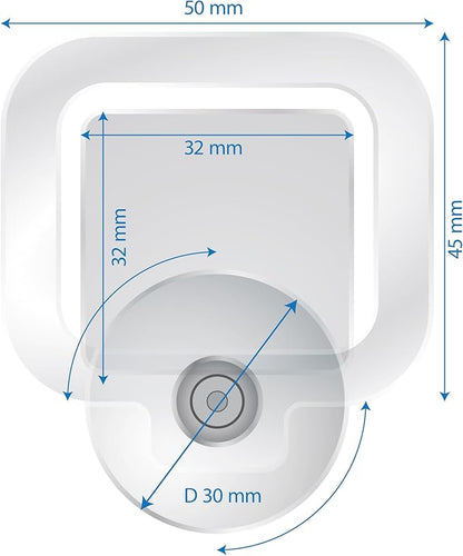 4X Parking Permit, Ticket and Note Holder for Car Windscreen, Clips with Removable Suction Cup, Avoid Parking fine, Set of 4 (Made in Germany) Transparent