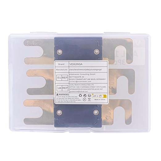 120A ANL Fuse 120 Amp Inline Blade Fuses 32V for Car Audio Inverter Automotive Stereo (Pack of 3 pcs)