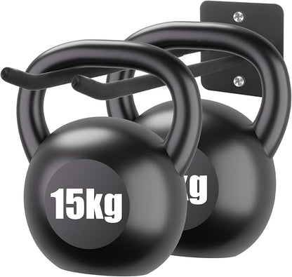 SHUESS 12.2 Inches Long Large Garage Hooks, 4 Pack Heavy Duty Garage Storage Utility Hooks, Wall Mount Organizer, Long Tool Hanger for Hanging Tire, Chairs, Hoses, Garden Tool, Bulk Items, Ropes, etc