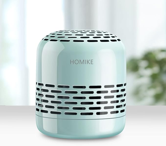 HOMIKE Refrigerator Deodorizer, Odor Eliminator,Last up to 10 Years for Car,Closet,Shoes Cabinet,Fridge and Freezer,Outperforms Baking Soda and Activated Carbon (Green)