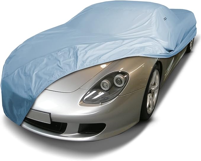 iCarCover Premium Car Cover for 2004-2006 Porsche Carrera GT Heavy Duty Waterproof All Weather Automobiles Custom Fit Indoor Outdoor UV Snow Protection Covers with Straps and Bag